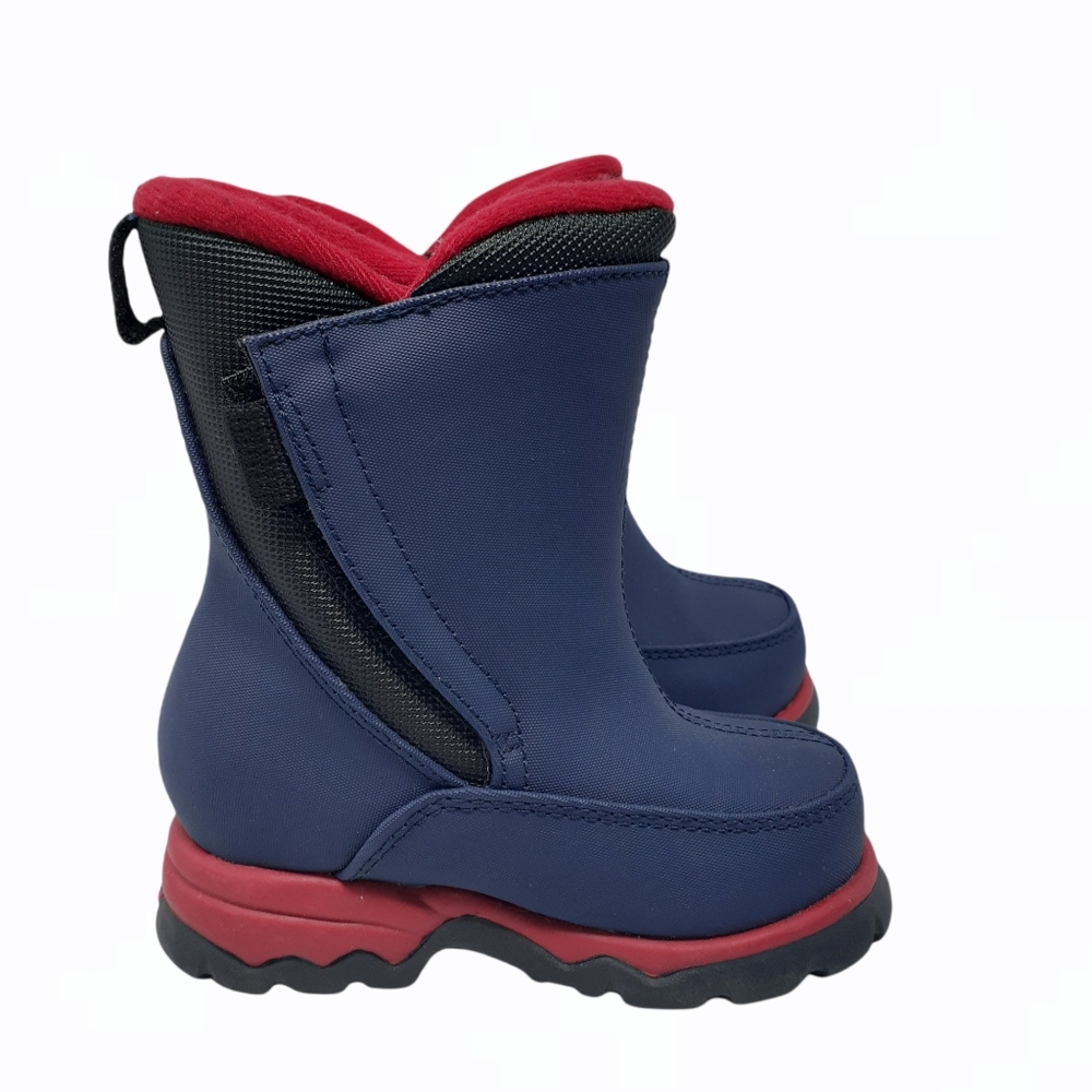 Lands' End Boys Snow Boots Size 5M Toddler Blue Red